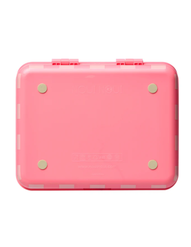 Caja de Almuerzo con 3 Bandejas Extraíbles Pink Noui Noui