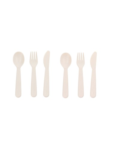 6 Cubiertos Tutete Ivory