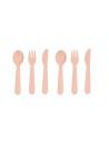 6 Cubiertos Tutete Pink