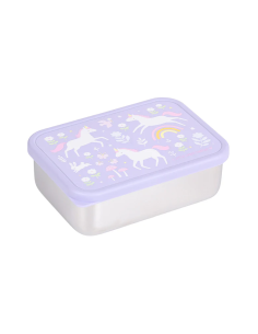 Caja Almuerzo Acero  Unicornio A Little Lovely Company