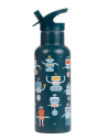 Botella Térmica Acero Robots  500ml A Little Lovely Company