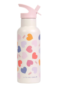 Botella Térmica Acero Corazones  500ml A Little Lovely Company