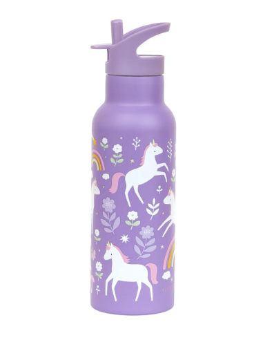 Botella Térmica Acero Unicornio 500ml A Little Lovely Company