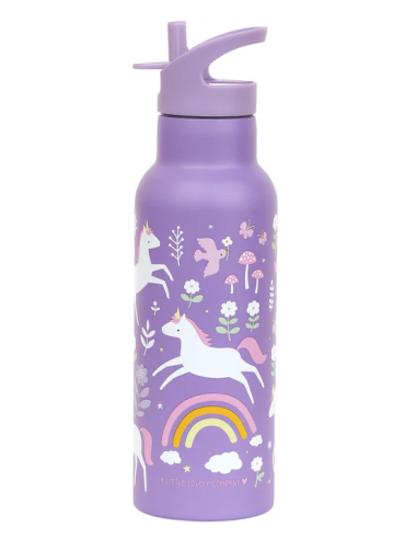 Botella Térmica Acero Unicornio 500ml A Little Lovely Company