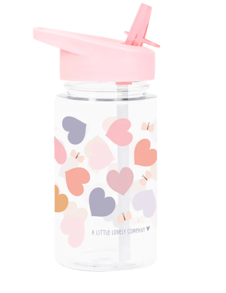 Botella Tritan Corazones 450ml A Little Lovely Company