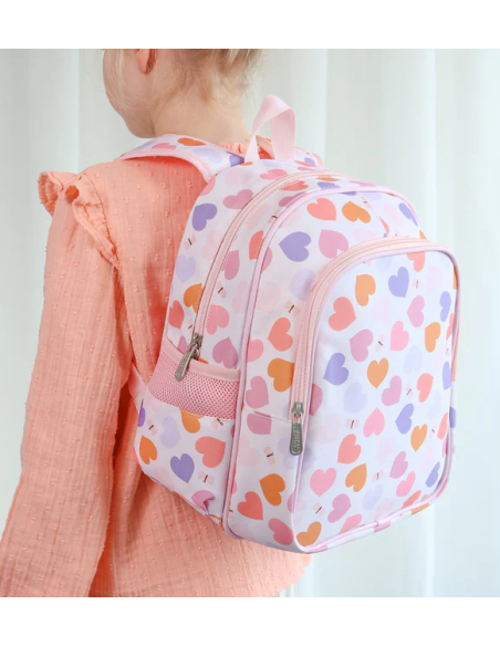 Mochila bolsillo térmico Corazones