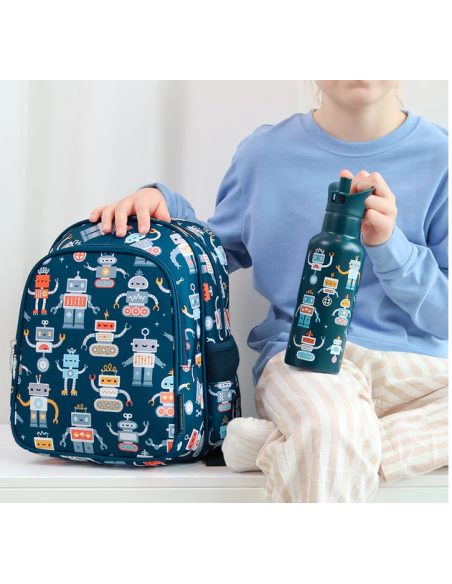 Mochila bolsillo térmico Robots