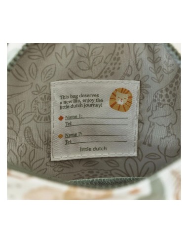 Mochila Mediana Safari Friends Personalizable Little Dutch