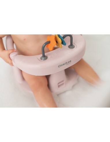 Asiento de Baño Con juegos Rosa
