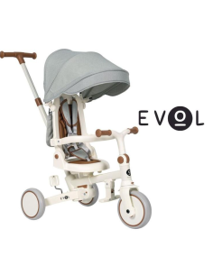 Triciclo Multifunción Evol White