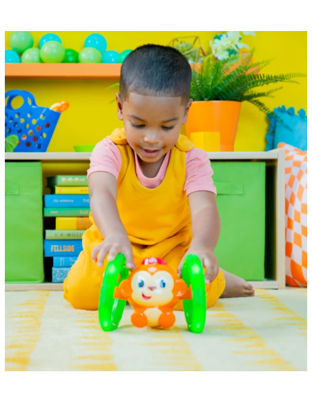 Juguete Interactivo “ROLL & GLOW MONKEY™”