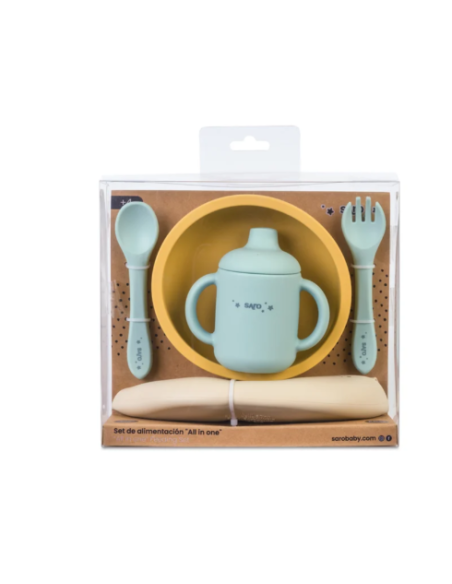 Set de Alimentacion 5Pzas Mostaza