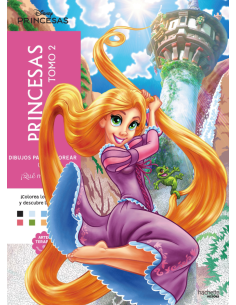 Dibujos para colorear, ¡qué misterio! Princesas