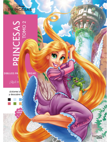 Dibujos para colorear, ¡qué misterio! Princesas