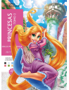 Dibujos para colorear, ¡qué misterio! Princesas