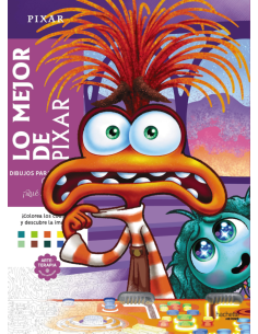 Dibujos para colorear, ¡qué misterio! Lo mejor de Pixar