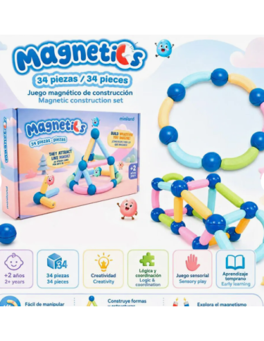 Magnetics 34 PCS Miniland