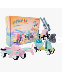 Magnetics Vehicles 25 PCS Miniland