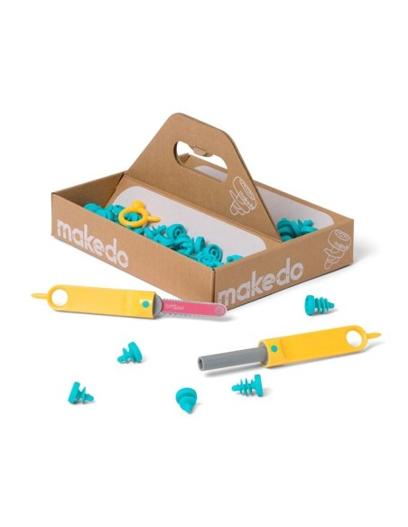 Makedo EXPLORE Kit de 50pcs Juegaconmigo