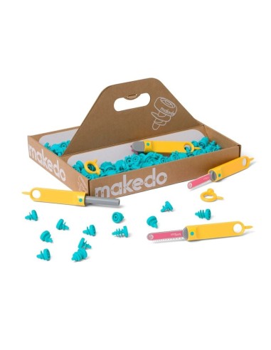 Makedo DISCOVER Kit de 126pcs Juegaconmigo