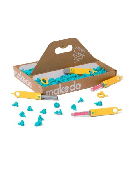 Makedo DISCOVER Kit de 126pcs Juegaconmigo