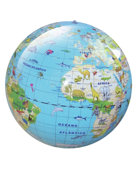 Globo Terráqueo Animales 30cm