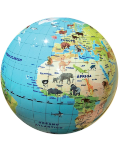 Globo Terráqueo Animales 40cm 2