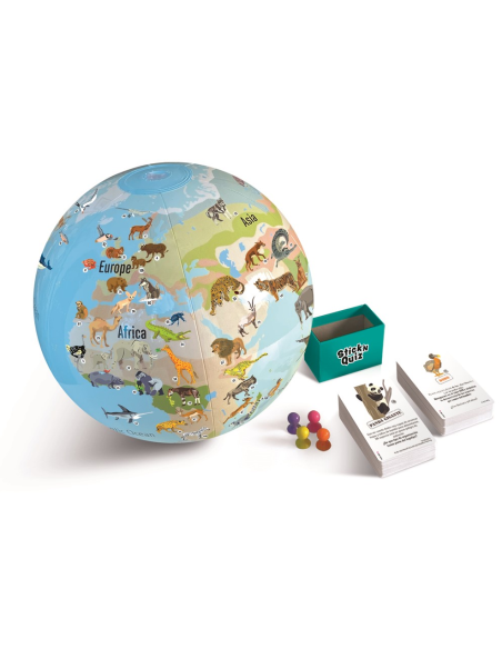 Juego de mesa Animales + Globo 30 cm