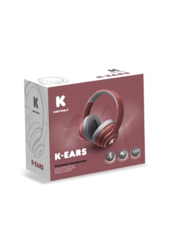 K-EARS Bluetooth Color Rojo JuegaConmigo