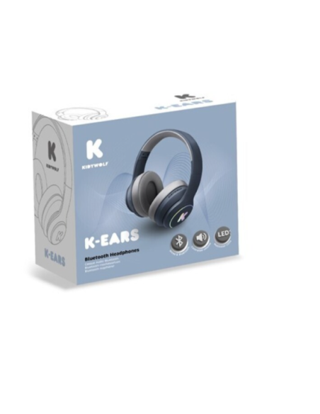 K-EARS Bluetooth Color Azul JuegaConmigo