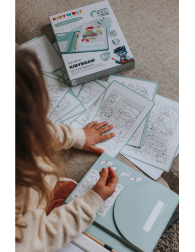 KIDYDRAW PAD Alimentos JuegaConmigo