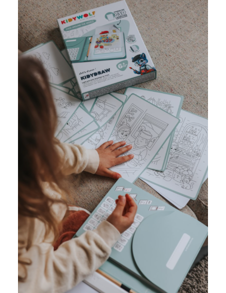 KIDYDRAW PAD Alimentos JuegaConmigo