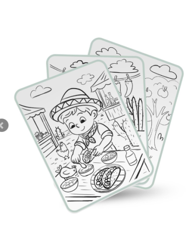 KIDYDRAW PAD Alimentos JuegaConmigo