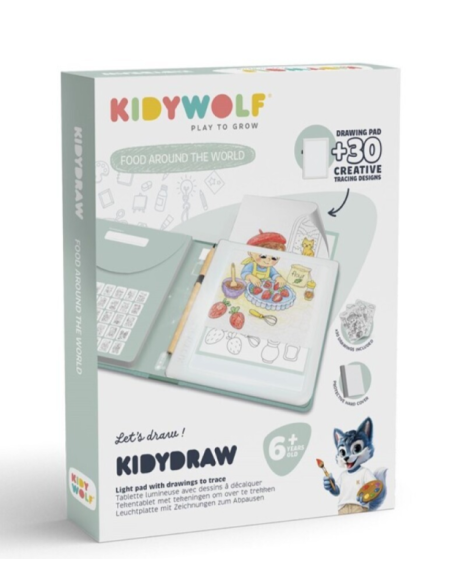 KIDYDRAW PAD Alimentos JuegaConmigo