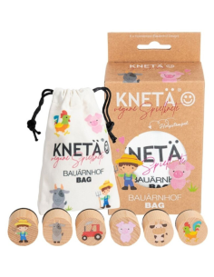 Set Sellos de madera *Granja* Kneta JuegaConmigo