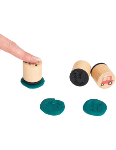 Set Sellos de madera *Zoo* Kneta JuegaConmigo 2