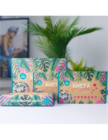 Set de 4 Colores (4 bolsas x 50g) Kneta JuegaConmigo