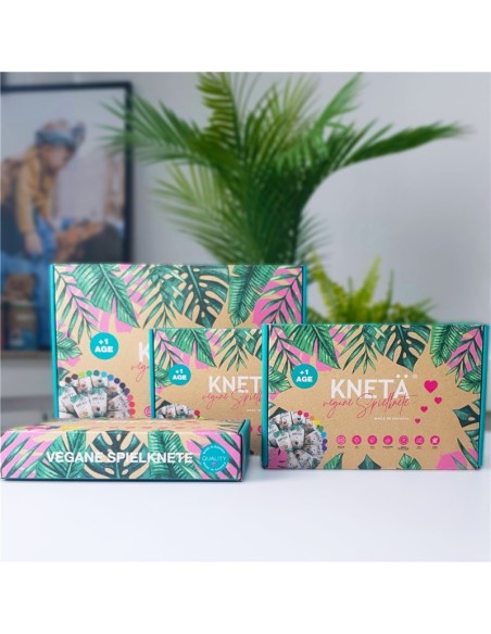 Set de 4 Colores (4 bolsas x 50g) Kneta JuegaConmigo