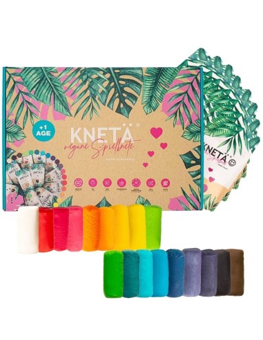 Set de 18 Colores (18 bolsas x 50g)  Kneta JuegaConmigo