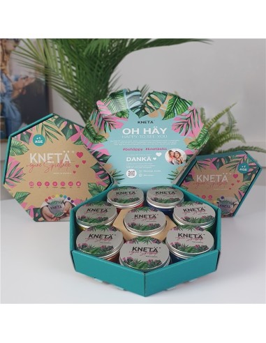 Set de 8 Colores (8 frascos x 125g) Kneta JuegaConmigo