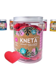 Frasco Corazones Rojos (800g) Kneta JuegaConmigo