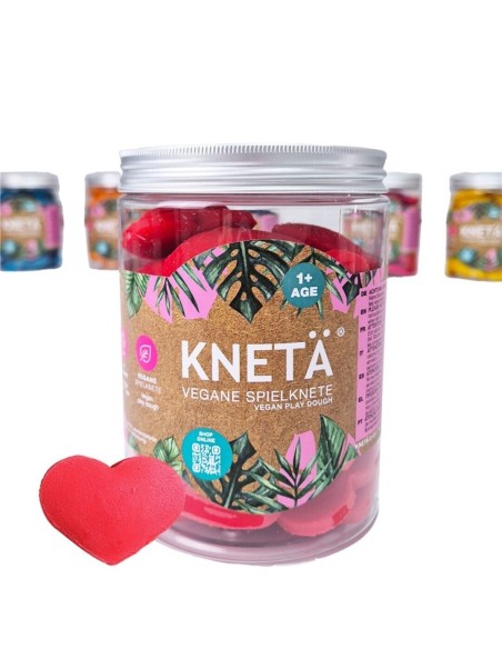 Frasco Corazones Rojos (800g) Kneta JuegaConmigo
