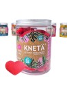 Frasco Corazones Rojos (800g) Kneta JuegaConmigo