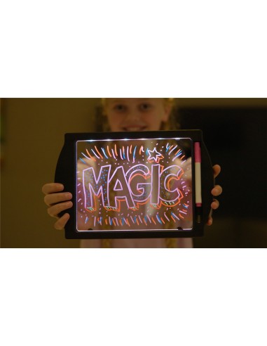 Glow Art - Negro  JuegaConmigo