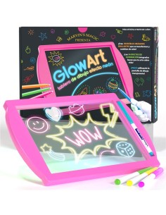 Glow Art - Rosa  JuegaConmigo