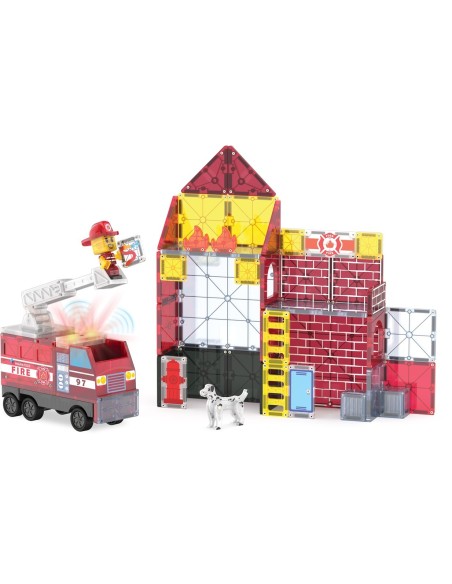 MAGNA-T Fire Station™ Set 50 pcs