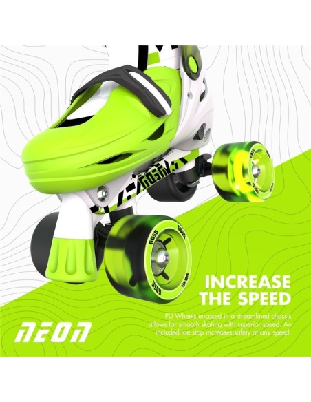 Patines Neón Goteki Verde 30-33