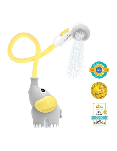 Ducha Bañera Elefante Amarilla Yookidoo