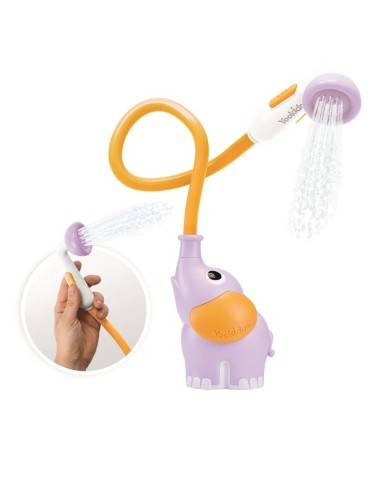 Ducha Bañera Elefante Lila Yookidoo
