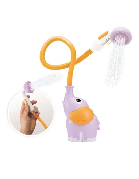 Ducha Bañera Elefante Lila Yookidoo